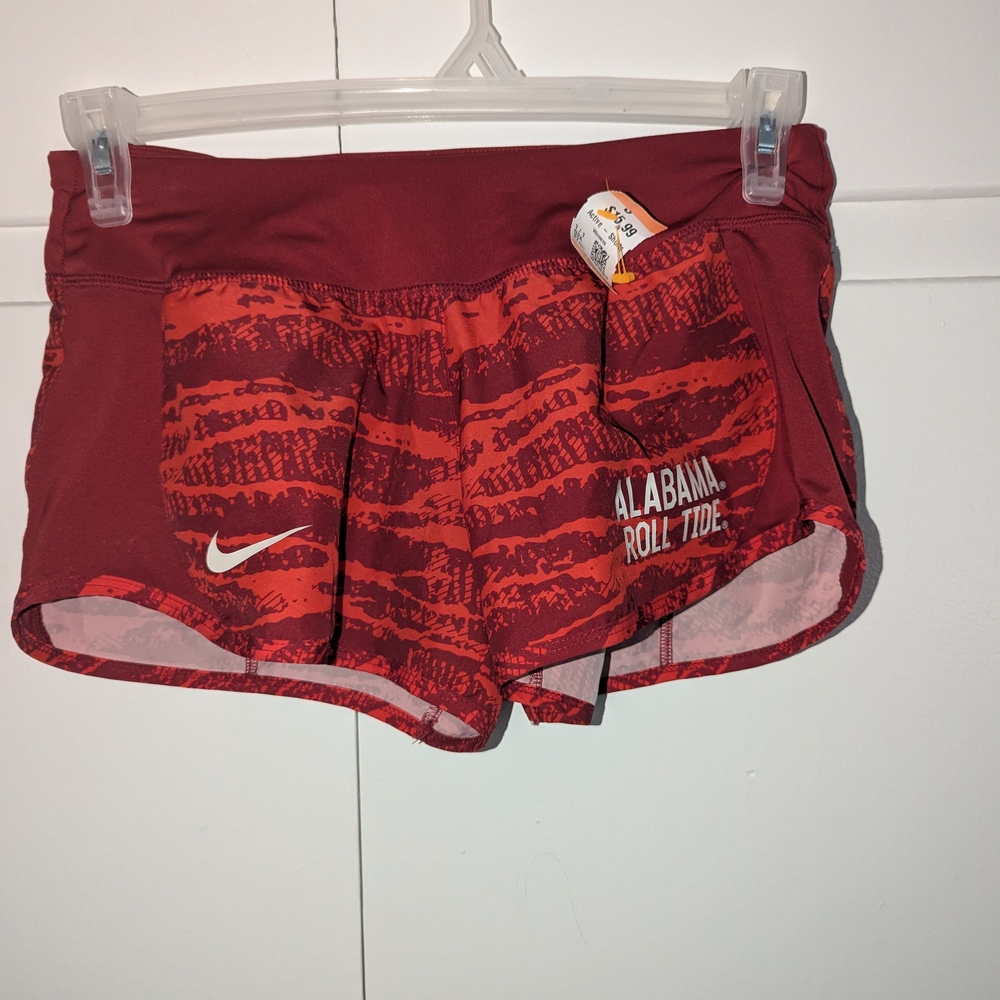 Nike Women's Roll Tide Crimson Athletic Shorts